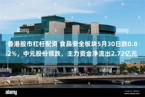 香港股市杠杆配资 食品安全板块5月30日跌0.82%，中元股份领跌，主力资金净流出2.72亿元